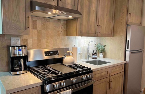 Port Isabel House | Relax at Casa Cactus: Pool, Office & Full Kitchen Awaits