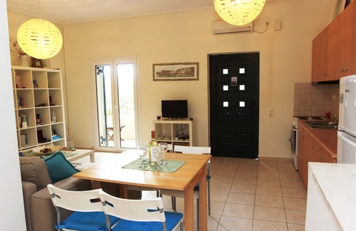 Lakka Apartment | Relaxing Orkos Studio with Pool Near Lakka's Charm
