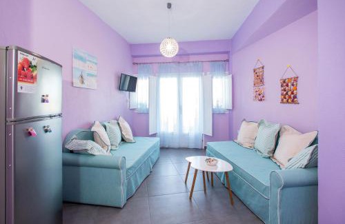 Ormos Panagias Apartment | Oceanfront Ormos View Apartments: Rated 9.6/10 by Guests