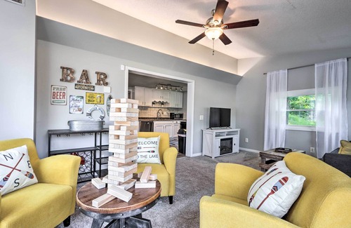 Osage Beach Cabin | Relaxing Family Hideaway with Spa at No-Wake Cove