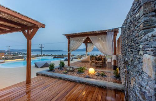 Adamas Villa | Indulge at Osmio Luxury Residence: Oceanfront with Hot Tub