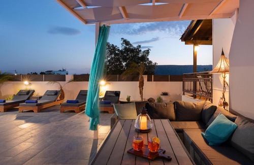 South Rhodes Villa | Oceanfront Ospition Villa: Rated 10/10 with Pool Access