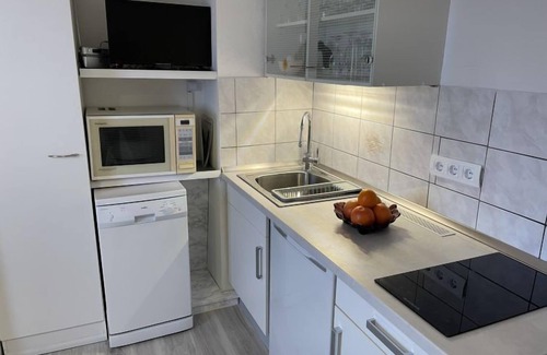 Cuxhaven Apartment | Cozy Oceanfront Escape at Osterende by Interhome