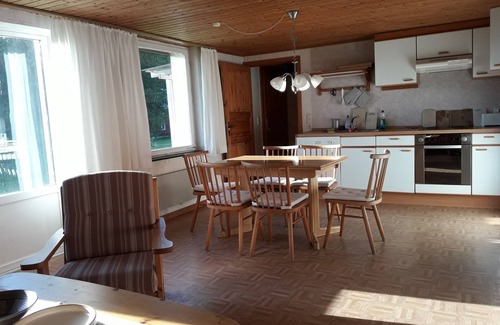 Asenhoga Condo | Österstuga: Cozy Forest Apartment with Oceanfront Views