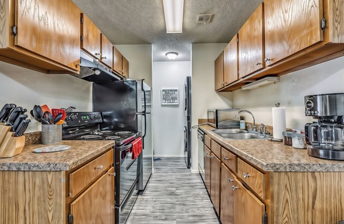 Norman Apartment | Discover The Sooner OU: Pool, Gym & Kid-Friendly Fun