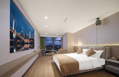 Yuzhong Hotel | Ouchen International High altitude Cloud River View Hotel Chongqing Guanyinqiao Beibin 1st Road