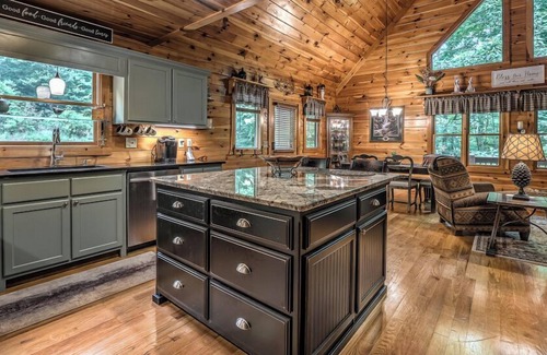 Foxfire Estates Cabin | Discover Our Blue Heaven: Private Retreat with Hot Tub & More