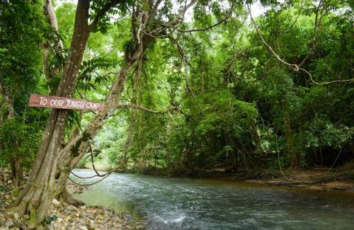 Khlong Sok Resort | Eco-Friendly Jungle Camp with Pet Amenities and Hot Tub