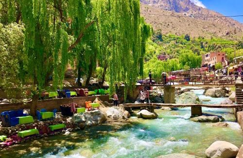 Sti Fadma Apartment | Serene Atlas Views with Private Pool in Ourika Valley