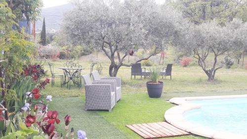 Lourmarin House | Elegant OUSTAOU DU GAYET gîte with Private Pool & Ocean View