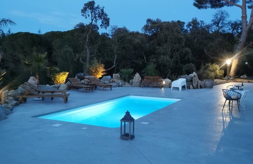Plage d'Argeles Apartment | Charming Outbuilding with Pool in Traditional Mas Retreat