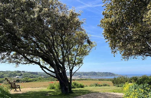 Les Vinaires Cabin | Outdoor Adventure Glamping Retreat: Family Friendly, Sea Views