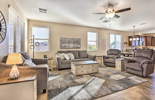 Entrada Del Oro House | Premier Gold Canyon Retreat with Private Pool & Fire Pit