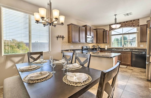 Entrada Del Oro House | Premier Gold Canyon Retreat with Private Pool & Fire Pit