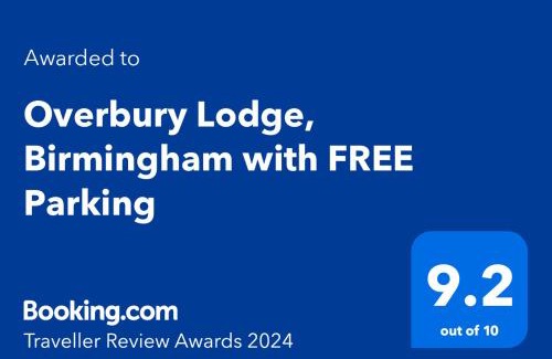 Northfield Apartment | Discover Overbury Lodge in Birmingham with Free Parking