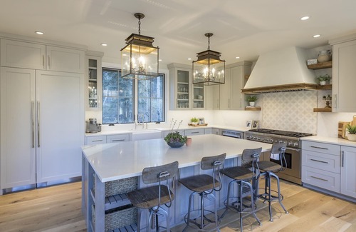 Mountain Village House | Overlook Haus: Mountain Oasis with Hot Tub & Fire Pit