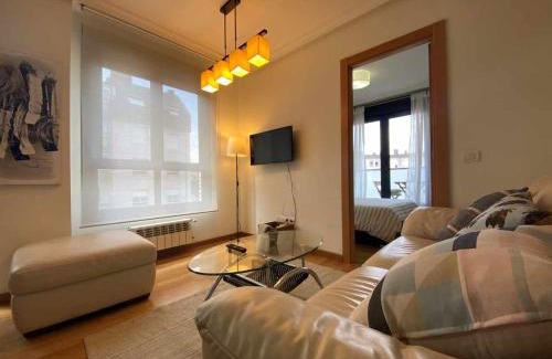 Las Campas y San Claudio Apartment | Convenient Oviedo Soja City Apartment Near the Center