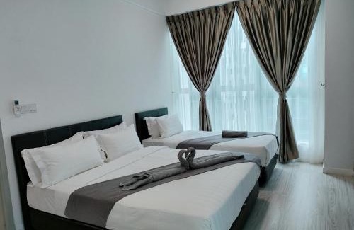 Kampung Sembulan Baru Apartment | Discover Owl Nest Suite at Sutera Avenue - 4-Star Escape