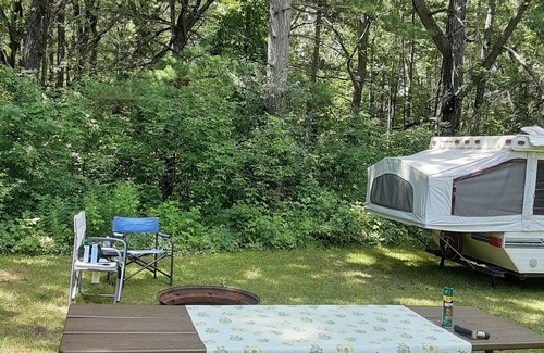 Browerville House | Experience Owl Trail: Pet-Friendly Campsite with Lake View