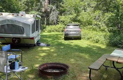 Browerville House | Experience Owl Trail: Pet-Friendly Campsite with Lake View