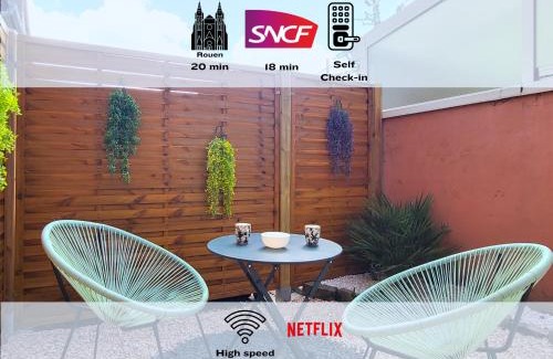 Caudebec-les-Elbeuf Apartment | Bright Two-Room Retreat Near Rouen - Family-Friendly Stay