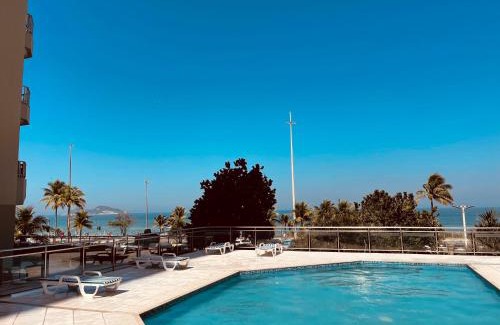 Barra da Tijuca Apartment | Beachfront Bliss: 4-Star Apartment with Ocean View & Pool
