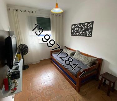 Canto do Forte Apartment | Beachfront Escape at Pé na areia canto do forte II