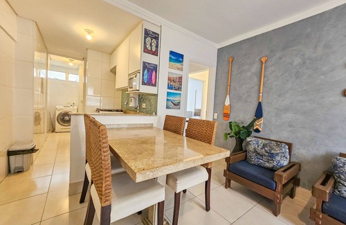 Tombo Apartment | Relax at Pé na Areia do Guarujá - Praia do Tombo