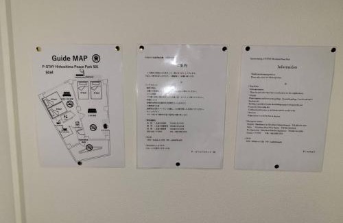 Hiroshima City Centre House | Pet-Friendly P-STAY Hiroshima Peace Park Room 501