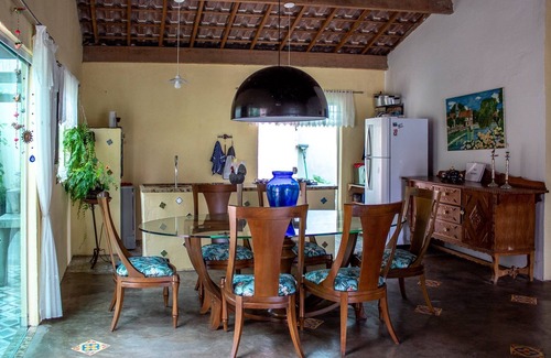 Peruibe House | Casa c 3 Dorm: Steps from the Beach with Ocean View