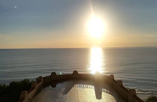 Porto Alabe Apartment | Oceanfront Retreat: Terrace with Breathtaking Views
