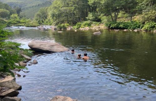 Alvarenga House | Discover Paiva Valley: Family-Friendly Retreat with Kitchen