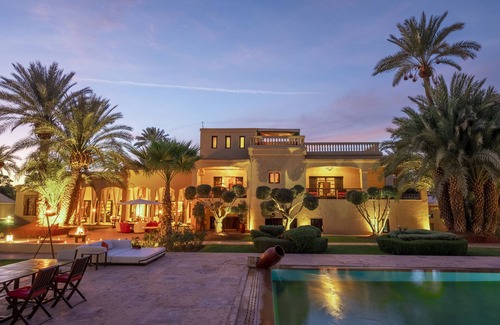 Marrakech Villa | Elegant Palais "diamant" de la Palmeraie with Private Pool