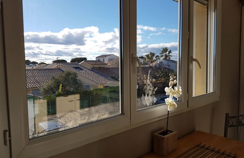 Palavas-les-Flots Apartment | Palavas: Bright Studio Near the Sea with Ocean View