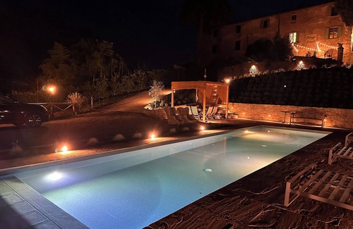 Bivio Lugnano Villa | Palazzo located in a Borgo on a hill with an endless view over the apennines.