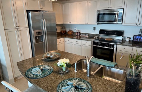 Galveston Condo | Elevated Bay Views at Palisades Palms 11th Floor Retreat