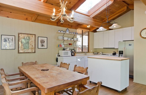 Olympic Valley Cabin | Magical Creekside Cabin in Palisades Tahoe with Hot Tub