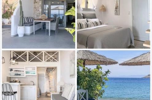 Daskalio Apartment | Explore Pallas Seaside: 4-Star Oceanfront Retreat