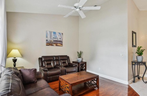 Palm Coast House | Relax at Palm Coast Escape: Screened Lanai & Saltwater Pool