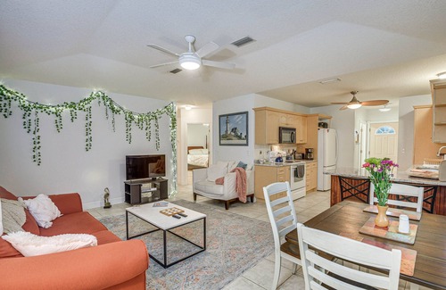 Palm Coast House | Palm Coast Vacation Rental Steps from the Beach with Ocean View