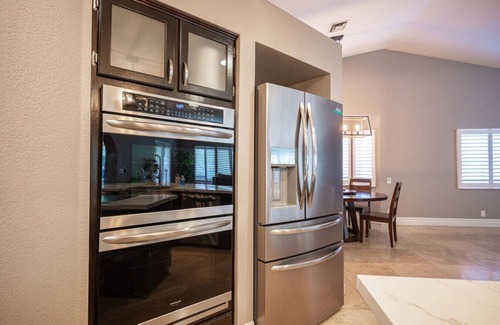 Las Vegas House | Modern 4-Bed Estate with Pool & Hot Tub Near the Strip