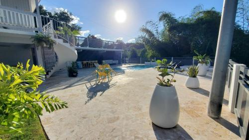 Aguada House | Inviting Palm's Bohemian House with Private Pool & Ocean View