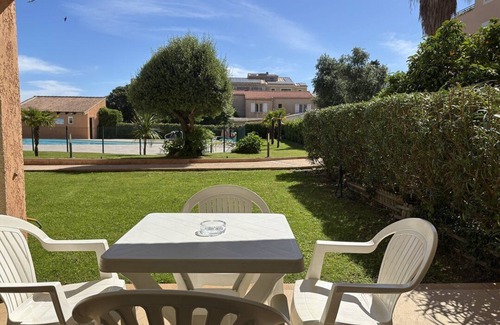 Solenzara Apartment | Relaxing Stay at PALMERAIE 218 with Pool and Pet-Friendly Options