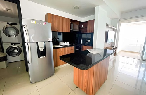 Bocagrande House | Palmetto 2701: Ocean View with Balcony & Family-Friendly Amenities