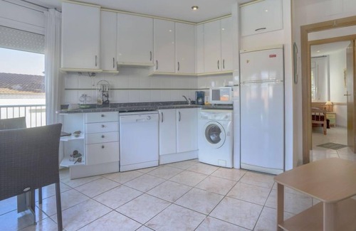 Llanca Apartment | Oceanfront Retreat: Palmiers I by Interhome - 9.2/10 Rated