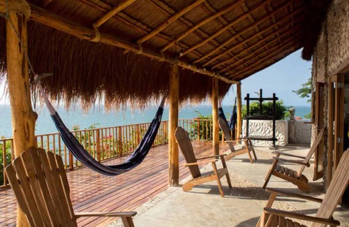 Tierra Bomba Island Cabin | PAMADUIH - Ocean Cliff Cabin with Spectacular Views