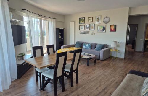 Satu Mare Apartment | Inviting Panorama Apartment at Plaza Tower - Pet Friendly Stay