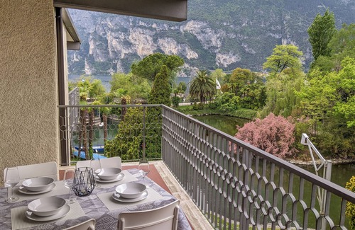 Riva del Garda Apartment | Panorama Lake View: Beachfront Apartment with Ocean Access