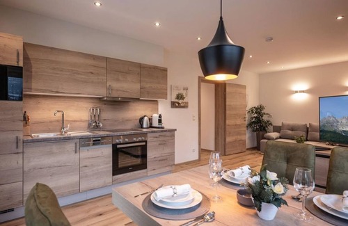 Soell Apartment | Family-Friendly Panorama Suite with Kitchen at Wilden Kaiser