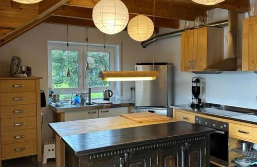 Birkenbeul Apartment | Inviting Panorama-Suite in Birkenbeul for Families